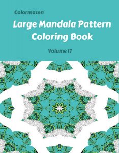 Large Mandala Pattern Colouring Books