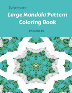 Large Mandala Pattern Colouring Books