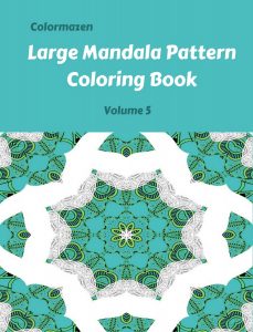 Large Mandala Pattern Colouring Books