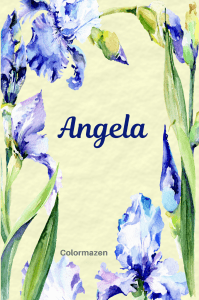 Angela Blue Iris