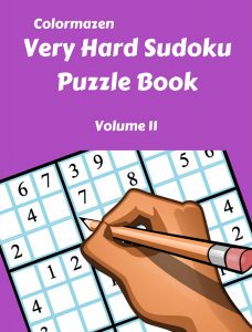 Very Hard Sudoku Puzzle Book