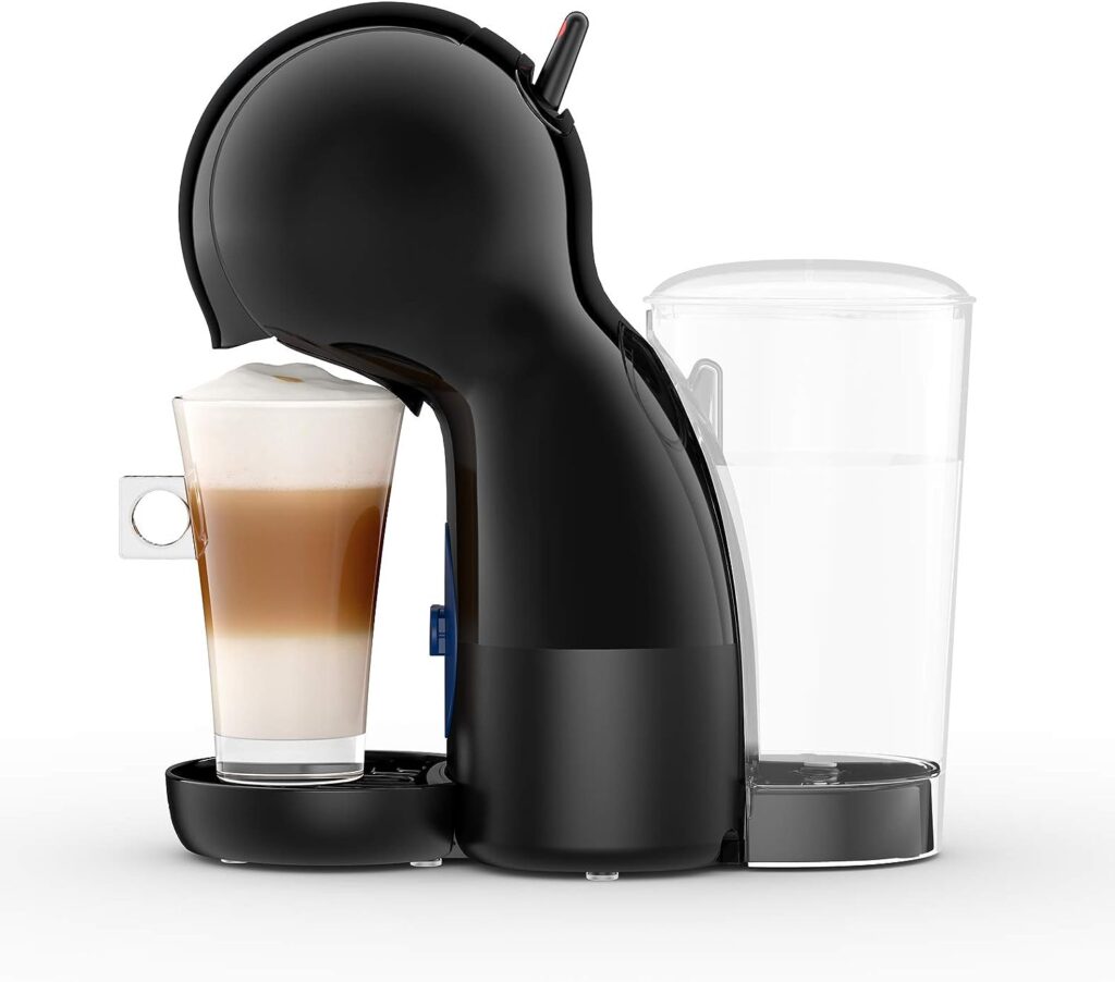 Nescafé Dolce Gusto Piccolo XS Manual Coffee Machine, Espresso, Cappuccino and More, Black by KRUPS