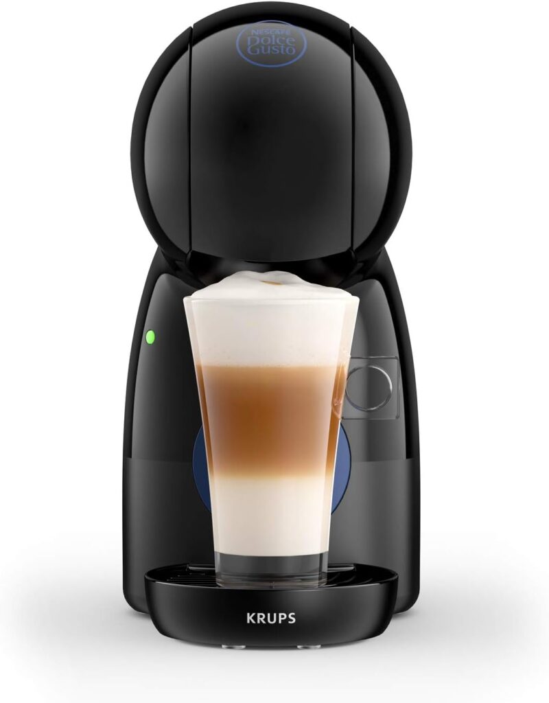 Nescafé Dolce Gusto Piccolo XS Manual Coffee Machine, Espresso, Cappuccino and More, Black by KRUPS