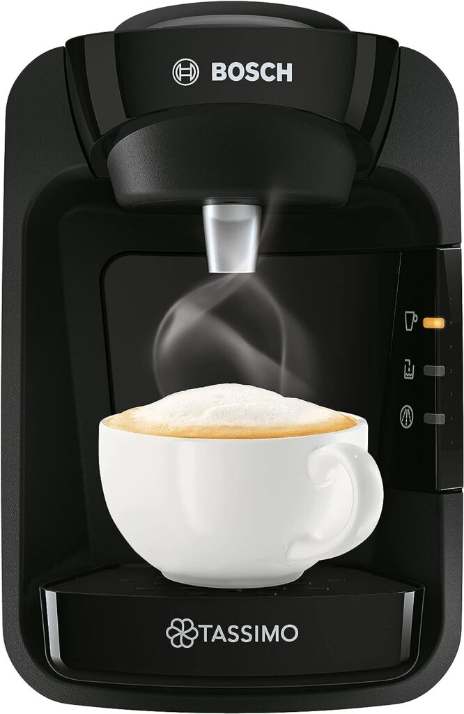 Tassimo by Bosch Suny Special Edition TAS3102GB Coffee Machine,1300 Watt, 0.8 Litre - Black