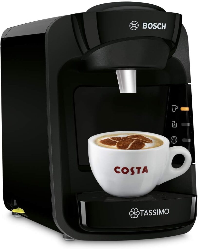 Tassimo by Bosch Suny Special Edition TAS3102GB Coffee Machine,1300 Watt, 0.8 Litre - Black