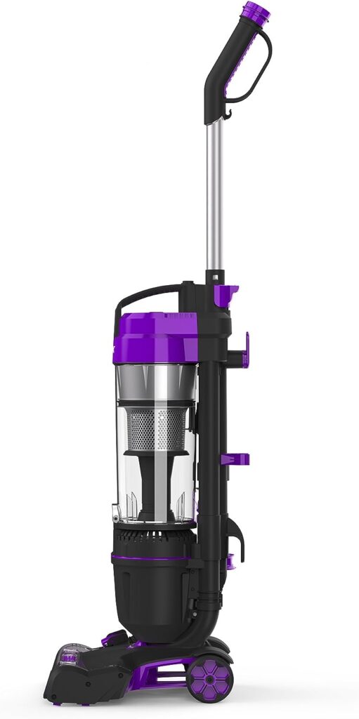 Vax Mach Air Upright Vacuum Cleaner | Powerful, Multi-cyclonic, with No Loss of Suction | Lightweight - UCA1GEV1, 1.5 Litre, 820W, Purple