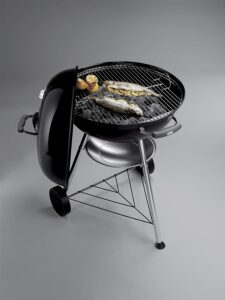 Weber Compact Kettle Charcoal Grill Barbecue
