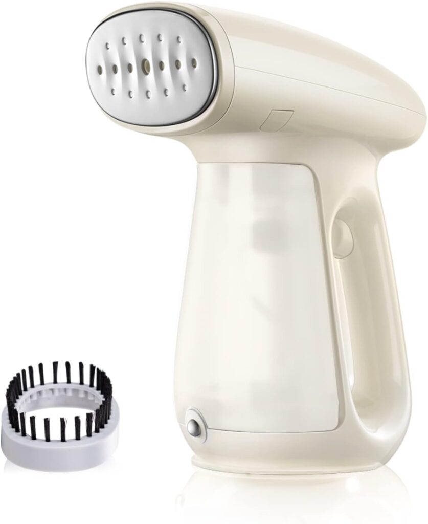 Bear Clothes Steamer, Handheld Portable Garment 1300W Powerful Wrinkle Release Vertical Steamers with 230ml Tank and Aromatherapy Box, Fast Heat Up, Auto Shut Off Iron Steamer