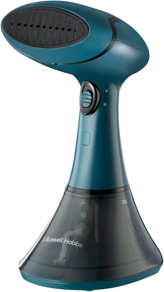 Russell Hobbs 27220 Steam Genie Hand Held Steamer - Handheld Clothes Steamer for Garments, Curtains and Soft Furnishings, 1800 Watt