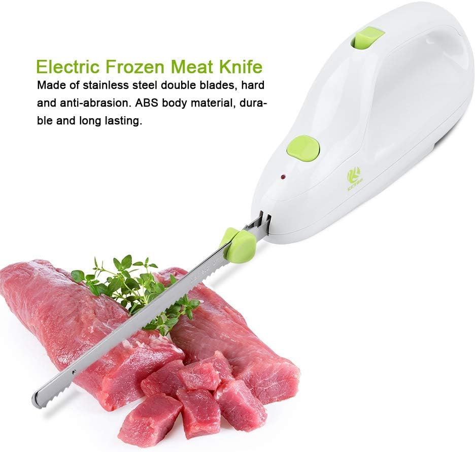 Electric Bread Knife Kitchen Electric Bread Knife Automatic Toast Meat Cutter Stainless Steel Blade 220-240V