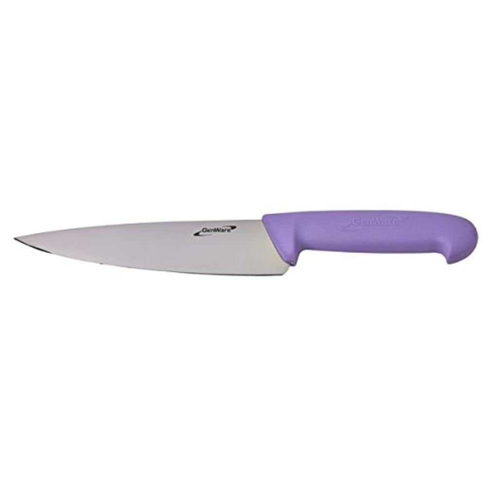 Genware NEV-K-C8P Chef Knife, 8, Purple