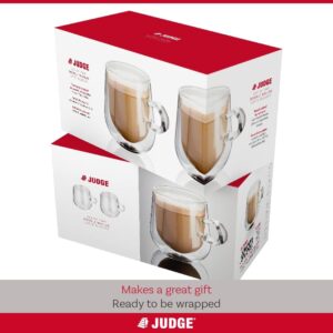 Judge Double Walled Glass Tea/Coffee Cups