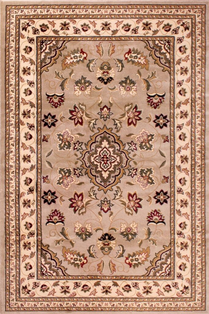 Lord of Rugs Sherborne Quality Traditional Classic Oriental Living Room Bedroom Rug (Red, Large 160x230cm (53x77))