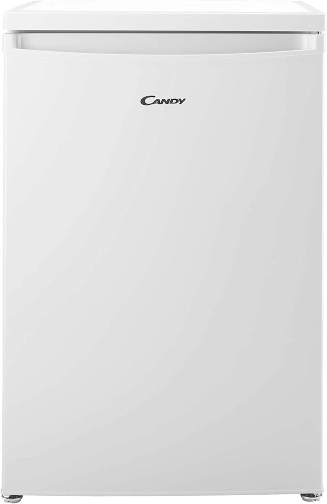 Candy CHTL552WKN Amazon Exclusive Freestanding 55cm Undercounter Fridge, One door, Static, 125L Total Capacity, White [Energy Class G]