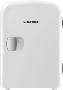 Chefman White Portable Mini Fridge 