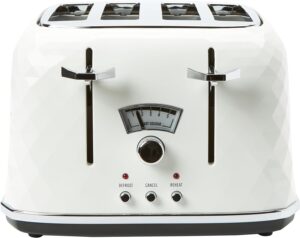 De'Longhi Brillante CTJ4003W 4-Slice Toaster