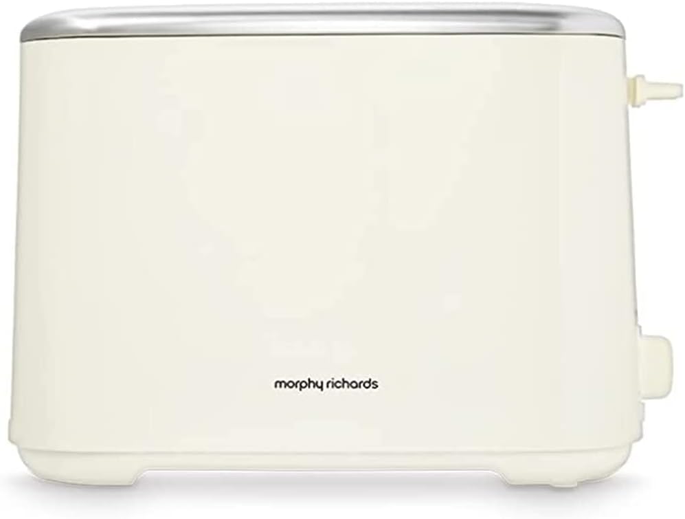 Morphy Richards Equip 2 Slice Toaster, Defrost and Reheat, 7 Variable Browning Controls, Variable Wide Slots, Removeable Crumb Tray, Stainless Steel, Silver,222067