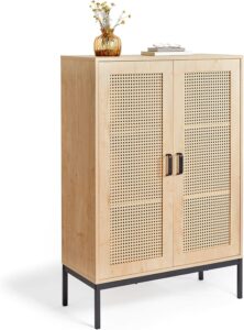 VonHaus Rattan Sideboard