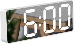 RMFC LED Digital Mirror Alarm Clock