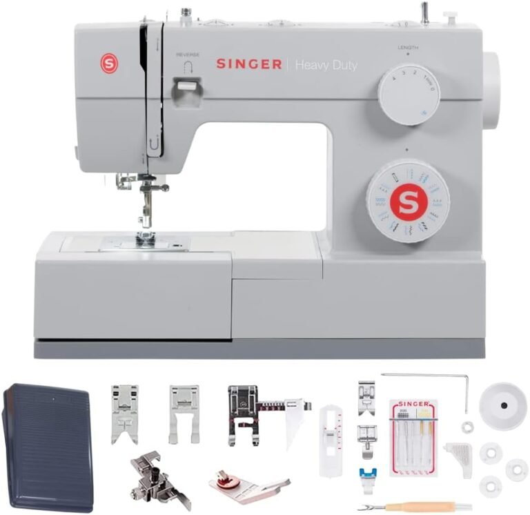 SINGER Bonus Kit 4423 Heavy Duty Sewing Machine Review - Colormazen