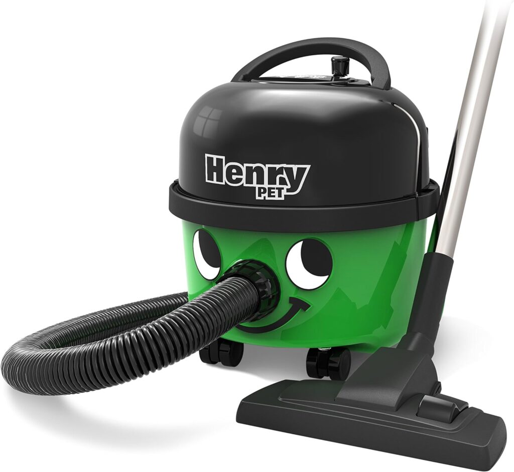 Henry Pet PET200 Bagged Cylinder Vacuum, 9 Litre, 620 Watt, Green