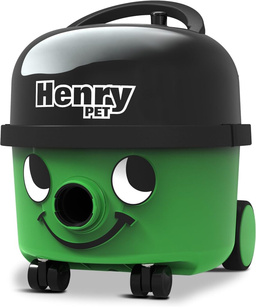 Henry Pet PET200 Bagged Cylinder Vacuum, 9 Litre, 620 Watt, Green