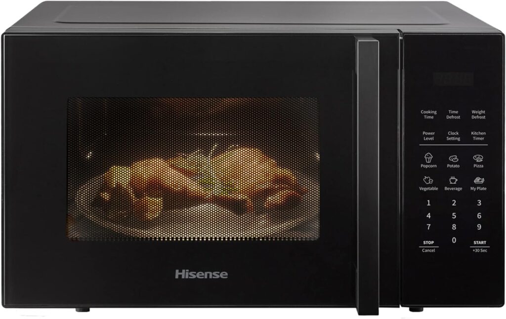 Hisense 900 Watt Microwave oven H25MOBS7HUK - Black, 25 Litre