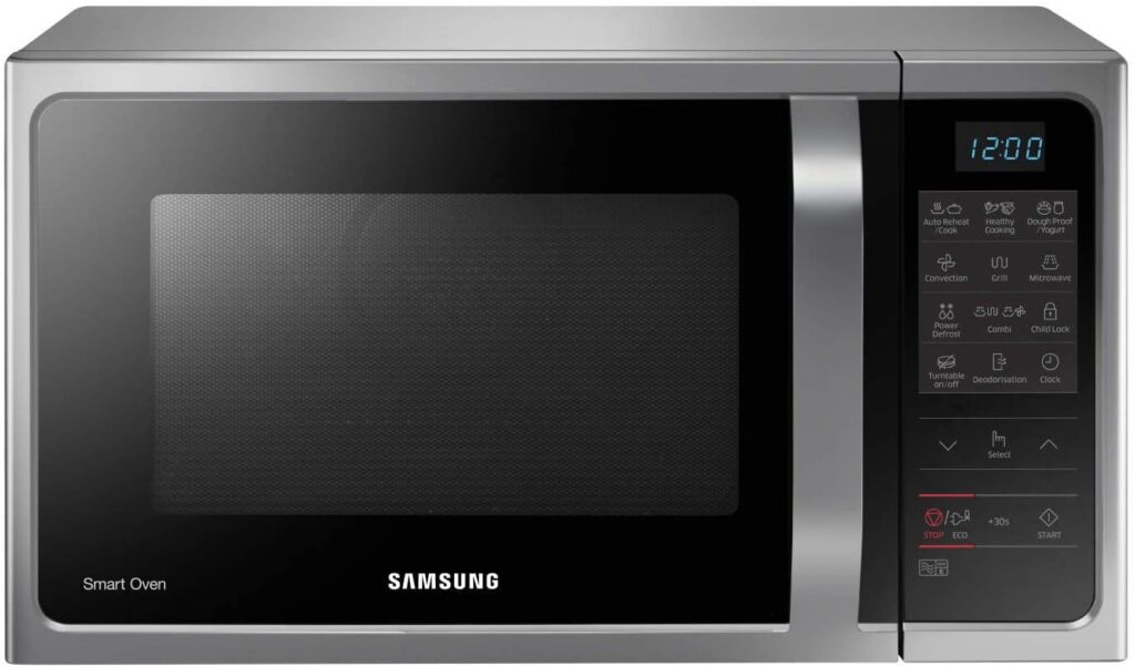 Samsung MC28H5013AS Combination Microwave, 1400W, 28 Litre, Silver