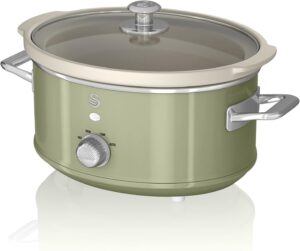 Swan SF17021GN Retro Slow Cooker