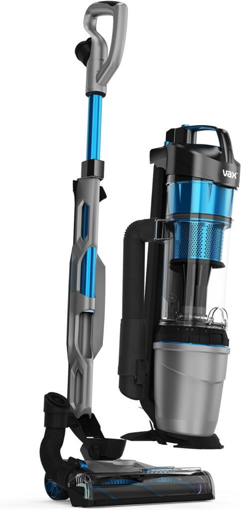 Vax Air Lift Pet Upright Vacuum Cleaner | UKs Lightest Corded Lift-out Vacuum | Steerable Technology | Pet Tool - UCPESHV1, 1.5 Litre, 850W, Black, Blue, Grey [Energy Class A]