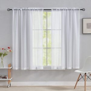 Home Brilliant Sheer Curtains