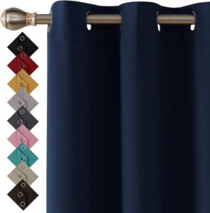 Thermal Insulated Blackout Ring Top Eyelet Curtains