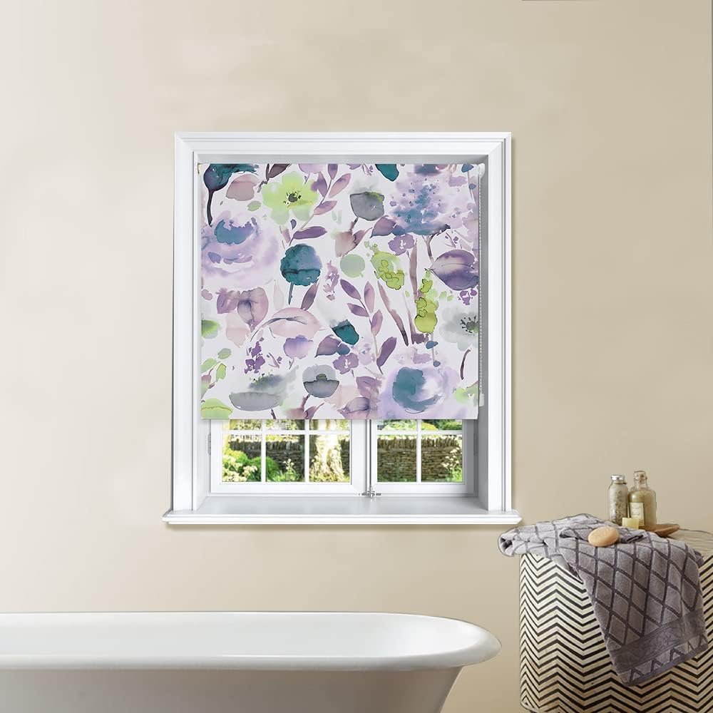 Lister Cartwright Floral Summer Patterned Roller Blinds (120 X 140 CM) Cut to Size Blackout Blinds for bedroom bathroom kitchen windows Child safety included. Lister Cartwright Floral Summer Patterned Roller Blinds (120 X 140 CM) Cut to Size Blackout Blinds for bedroom bathroom kitchen windows Child safety included.